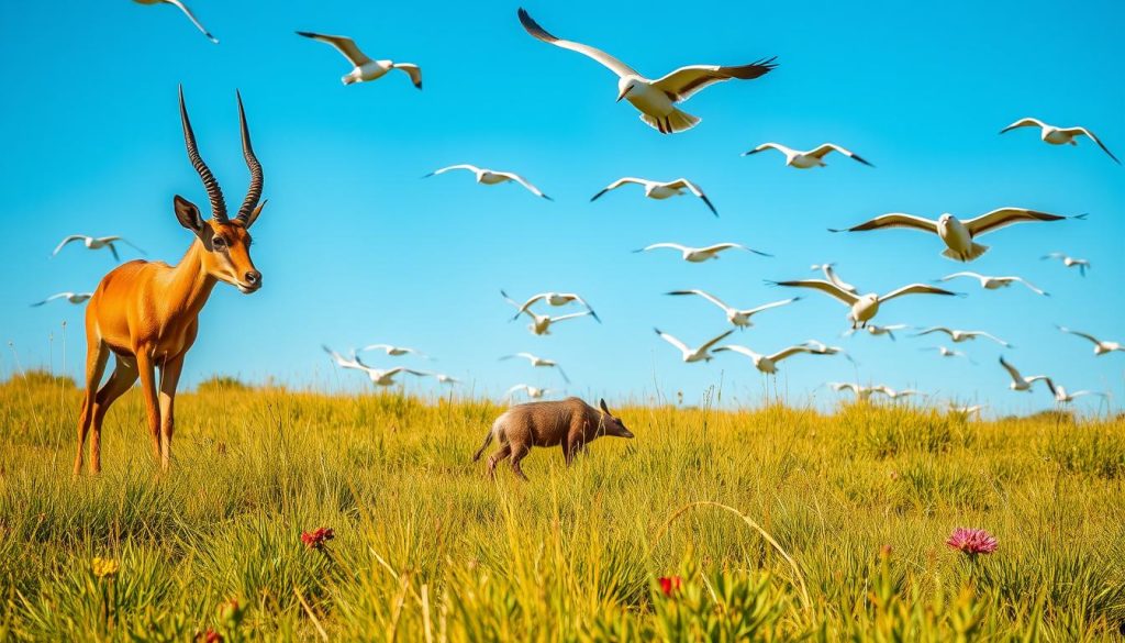 animals starting with A (not birds)