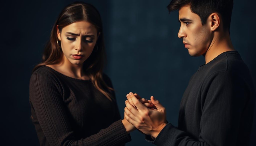 breaking up with someone in love