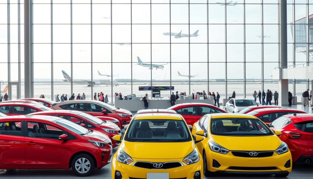cheapest airport rental car company