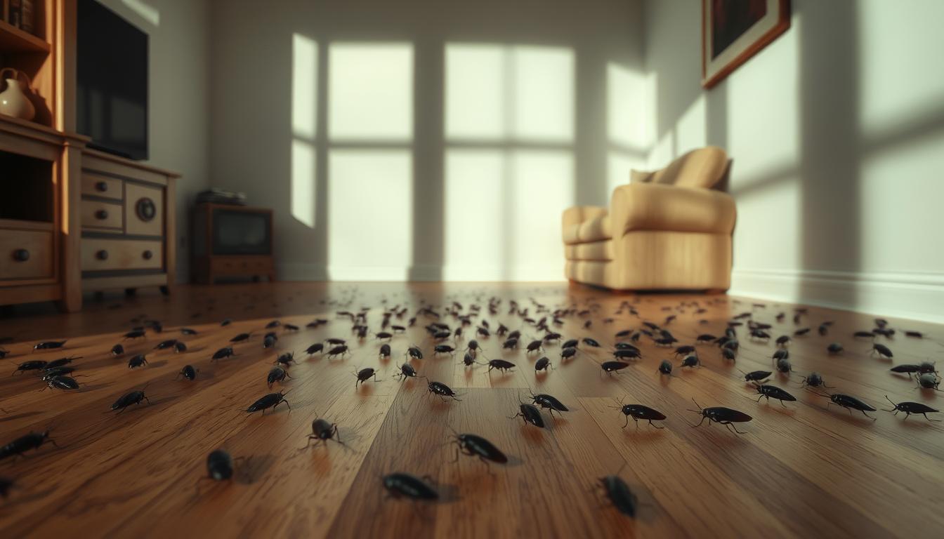 clean house but pests issue