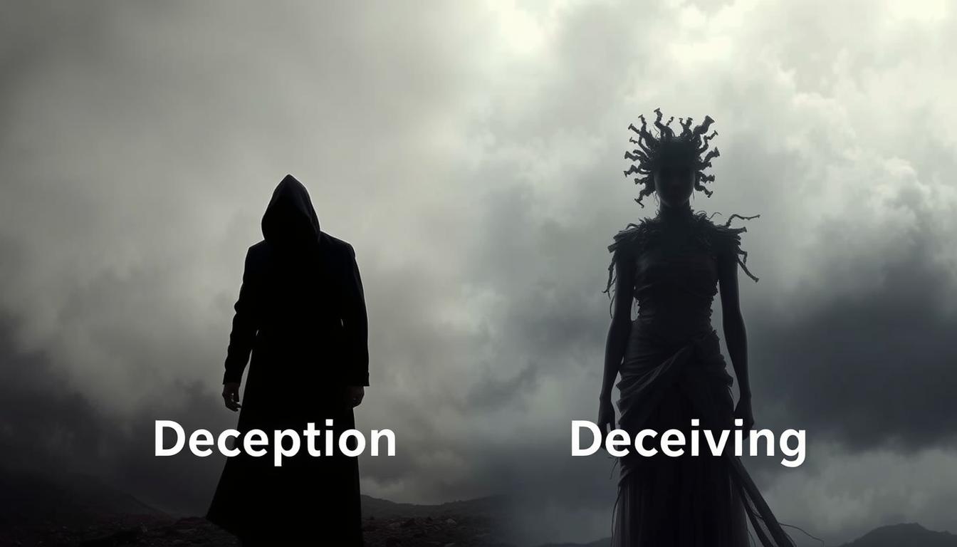 deception vs deceiving