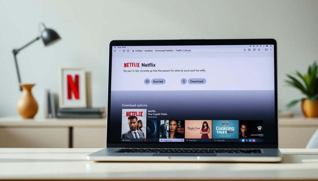 downloading Netflix content