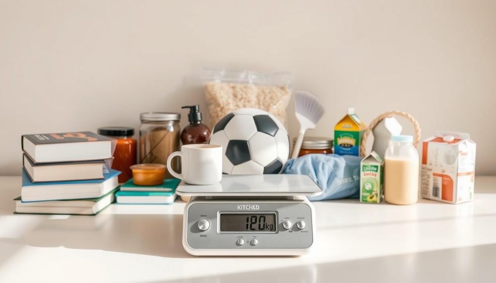 household items weighing 1 kilo