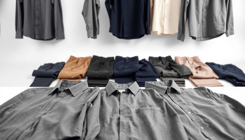 pants color with gray shirt
