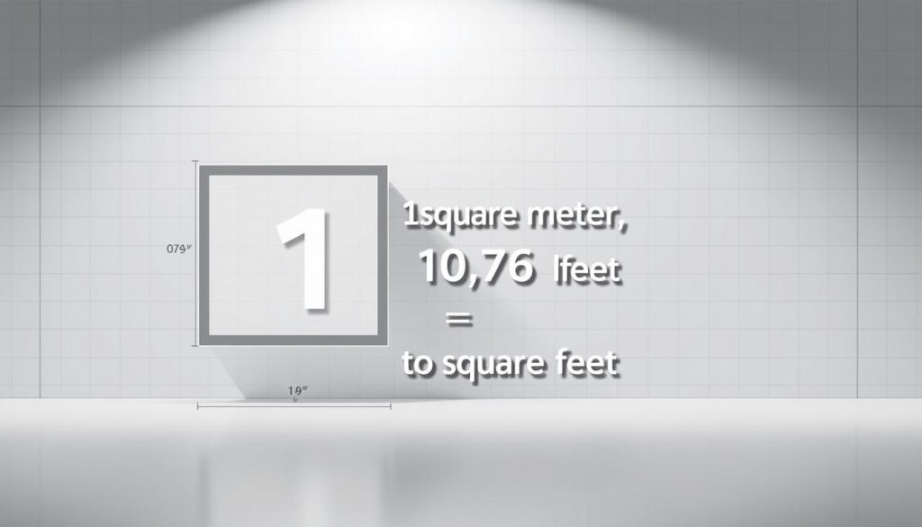 square feet in a meter