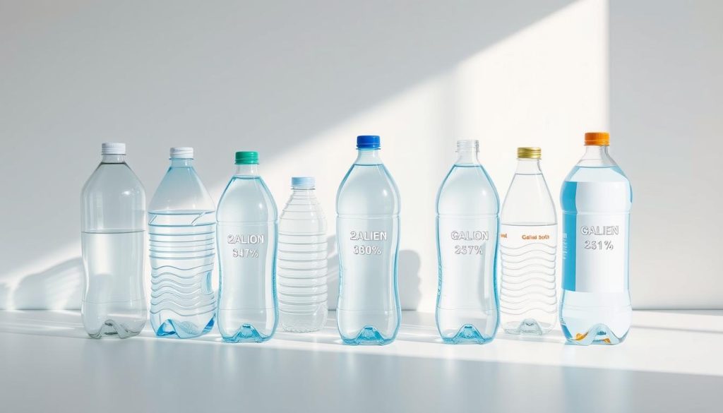 16.9 oz bottles in a gallon
