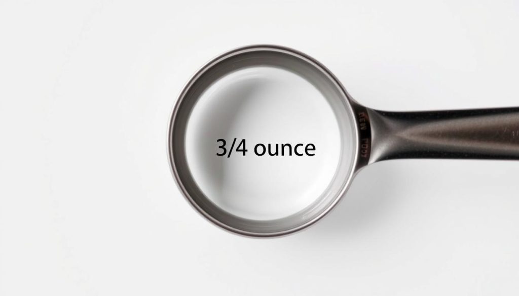 3/4 ounce conversion