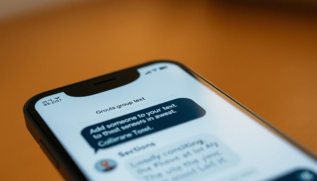 Add Someone to a Group Text