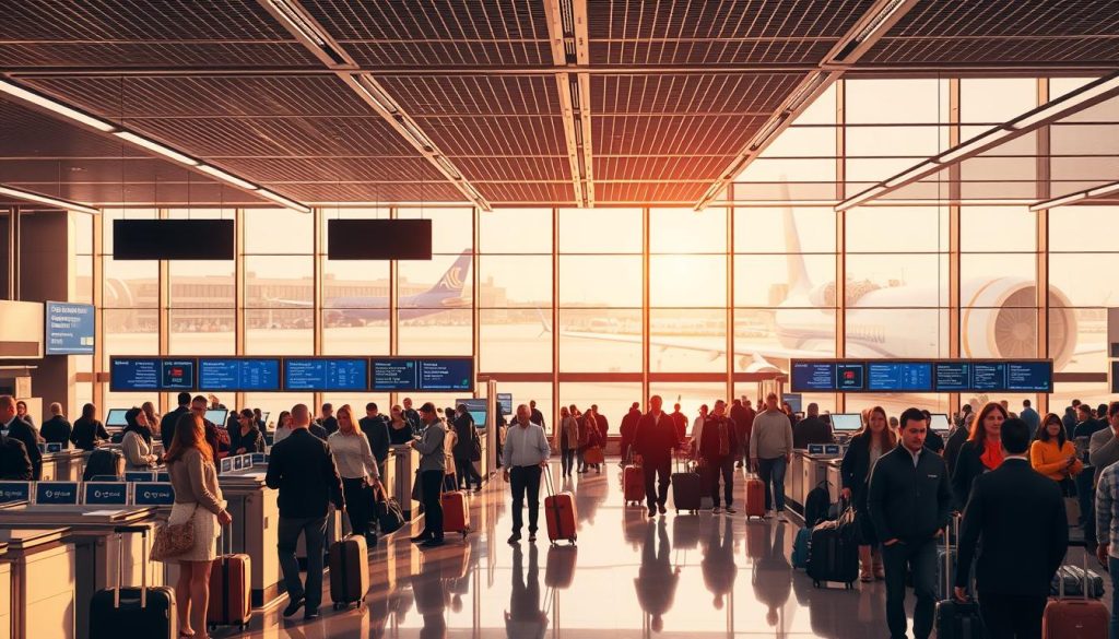 Check in at the Airport