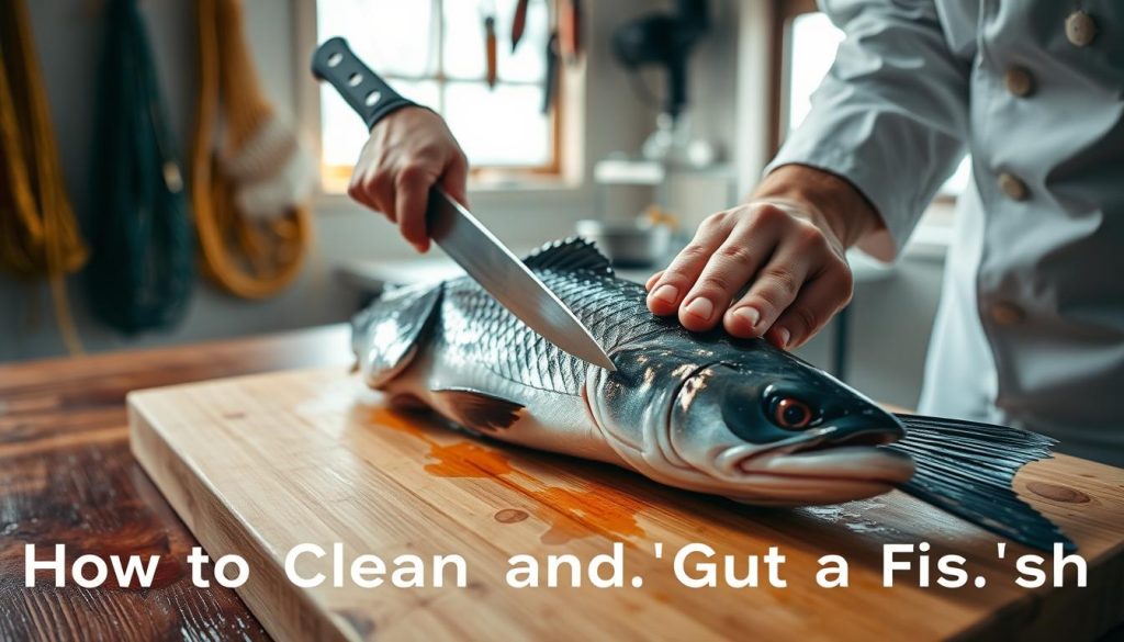 Clean/Gut a Fish