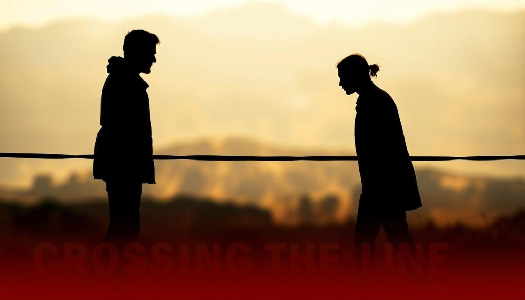 Crossing The Line