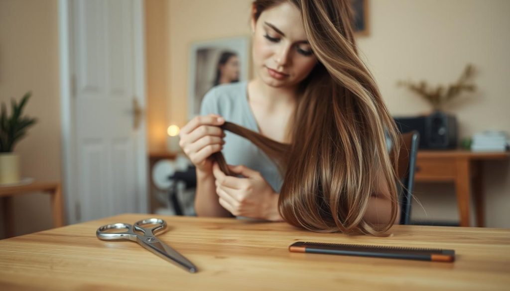 Cut Your Own Long Hair
