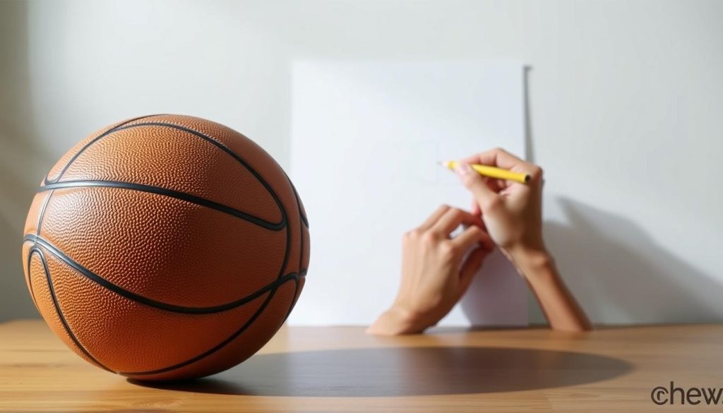 Draw a Basketball