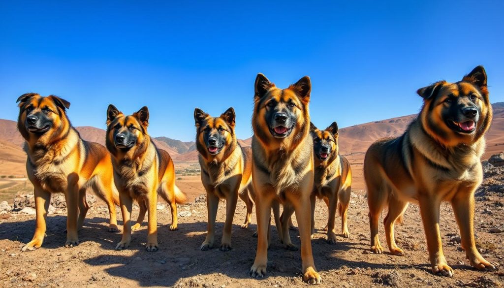 Kangal dogs' strength and origin