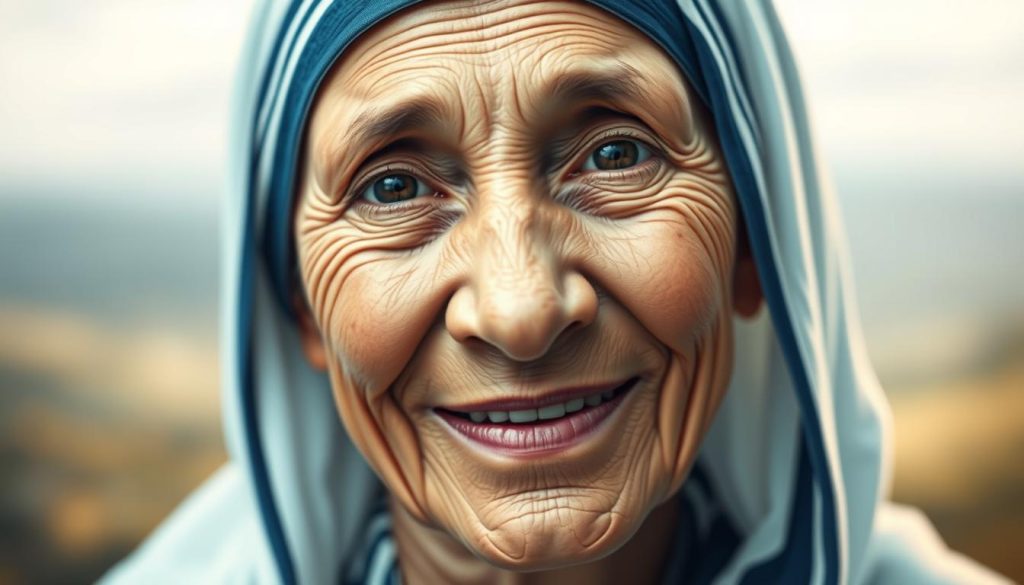 Mother Teresa Smile