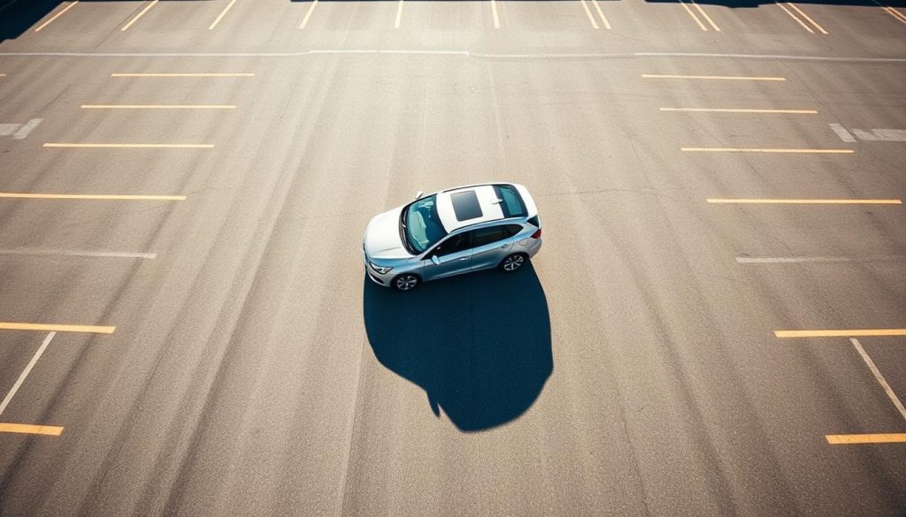 Park in a Parking Lot