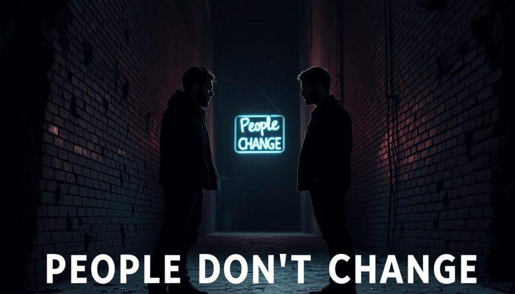 People Don't Change