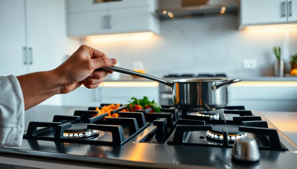 Use a Gas Stove