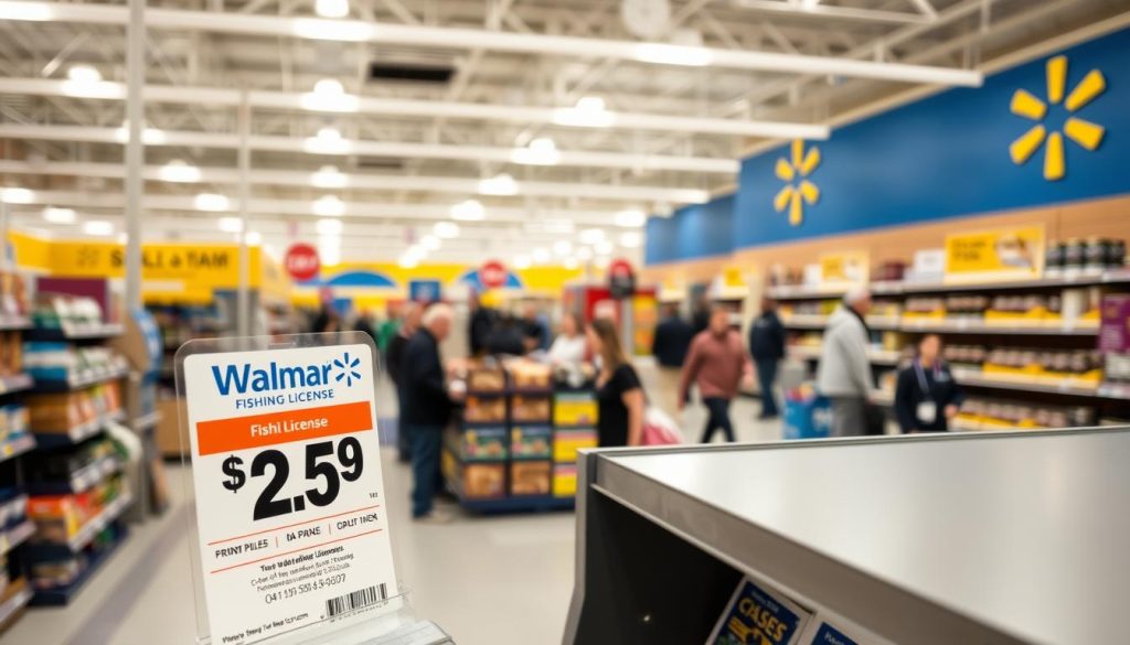 Walmart fishing license cost