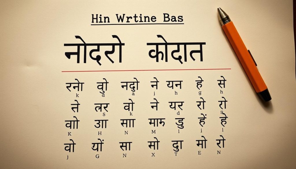 Write in Hindi