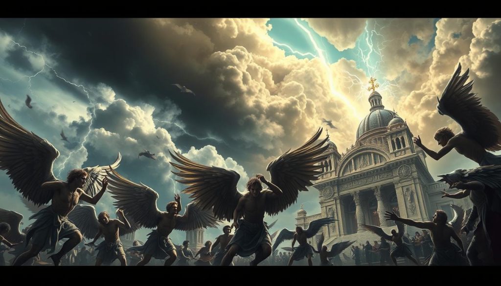angels who fell with Lucifer