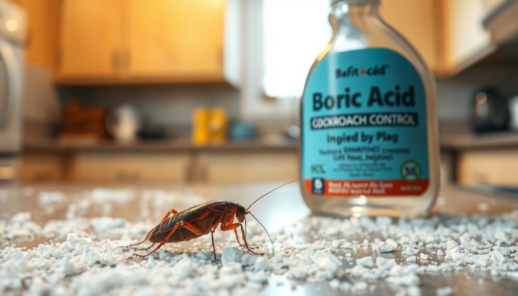 boric acid and cockroaches
