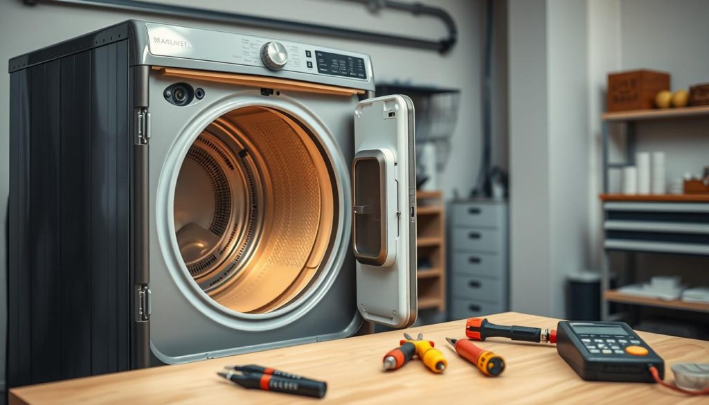 dryer not heating issue