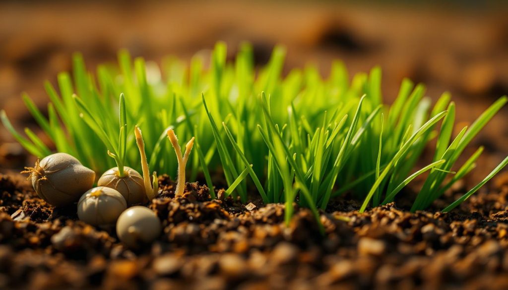 growing grass from seeds