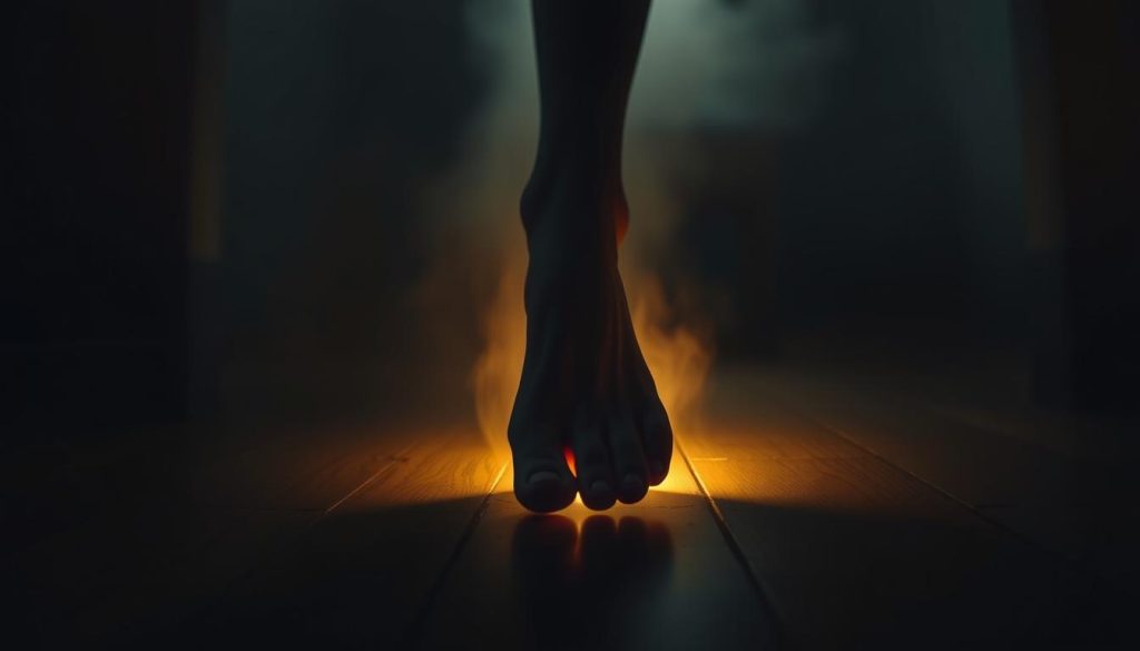itching left foot superstition