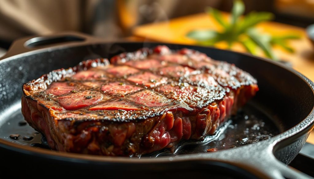 medium-rare steak temperature