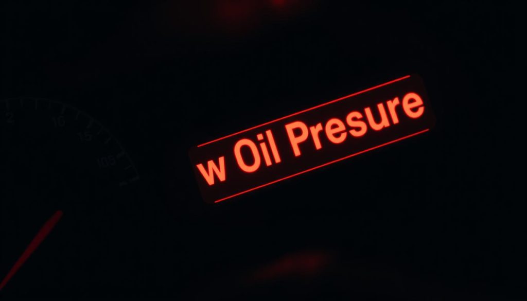 oil pressure light issue