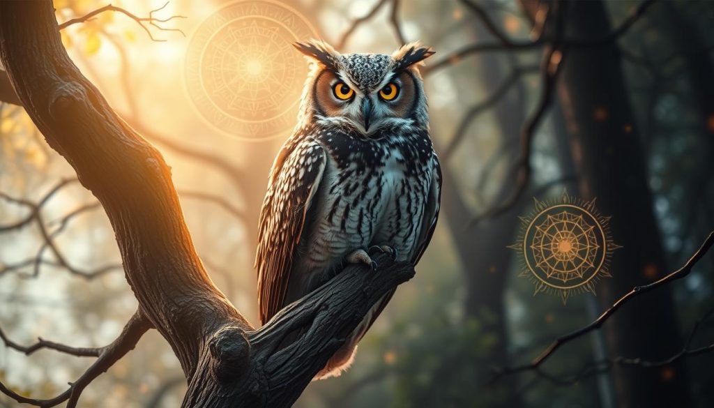 spiritual meaning of seeing an owl