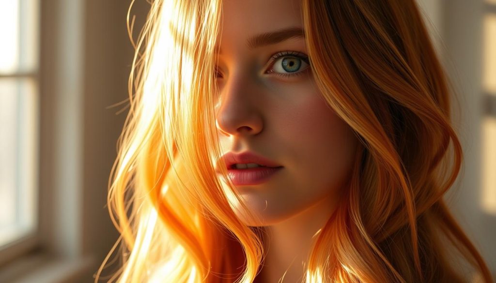 strawberry blonde definition