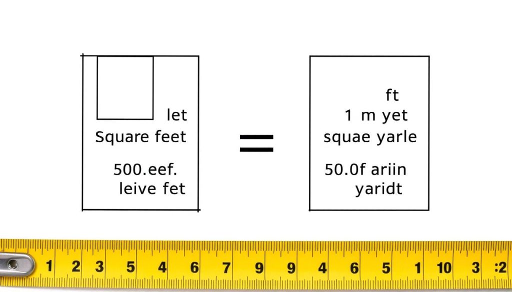 yards in a square foot