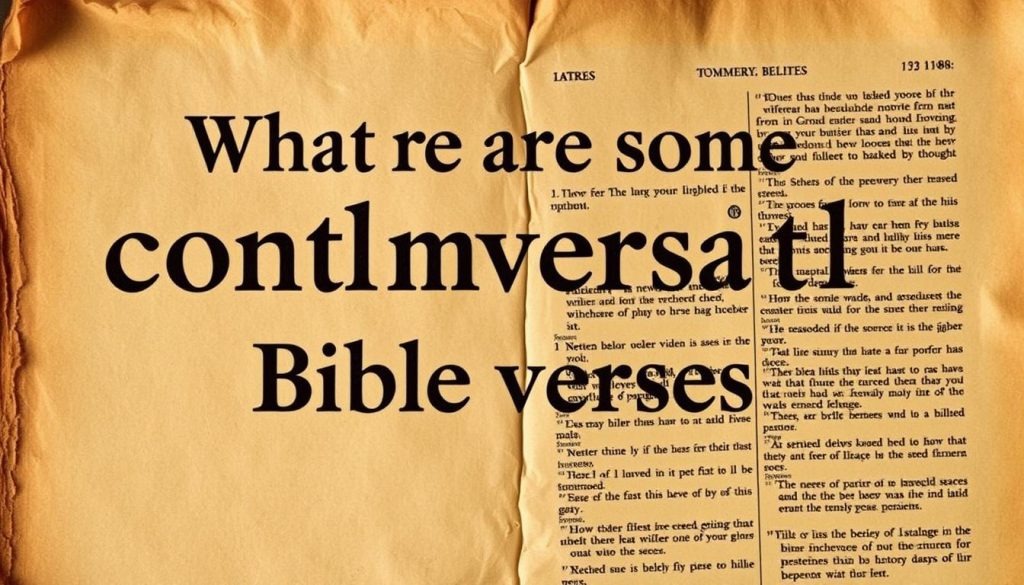 Controversial Bible verses about women