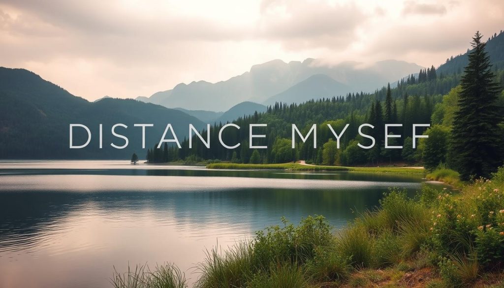 DISTANCE MYSELF QUOTES