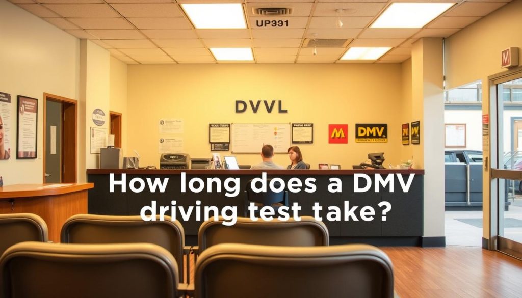 DMV driving test duration