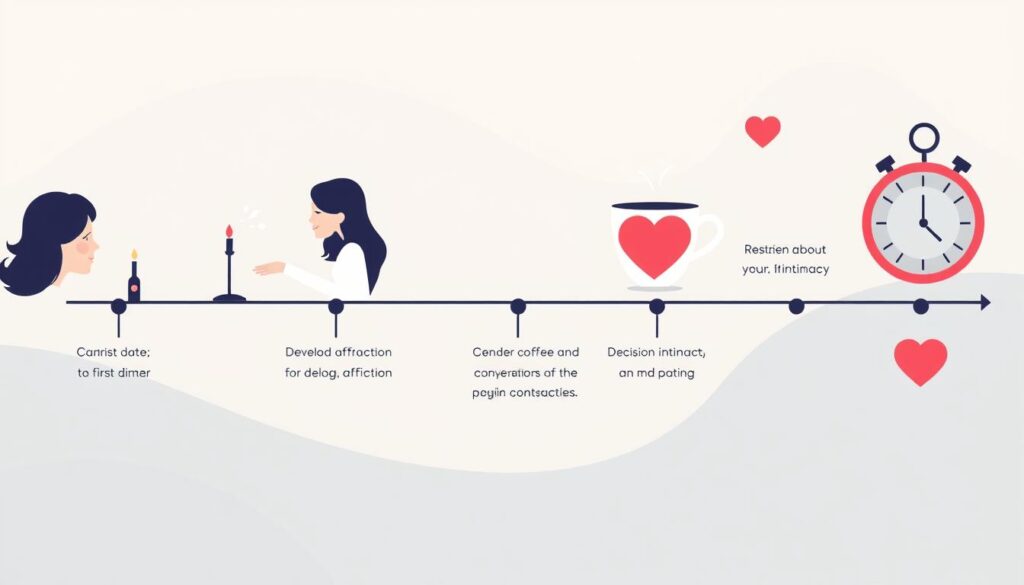 Dating timeline