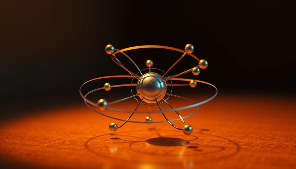 Determining electrons in an atom