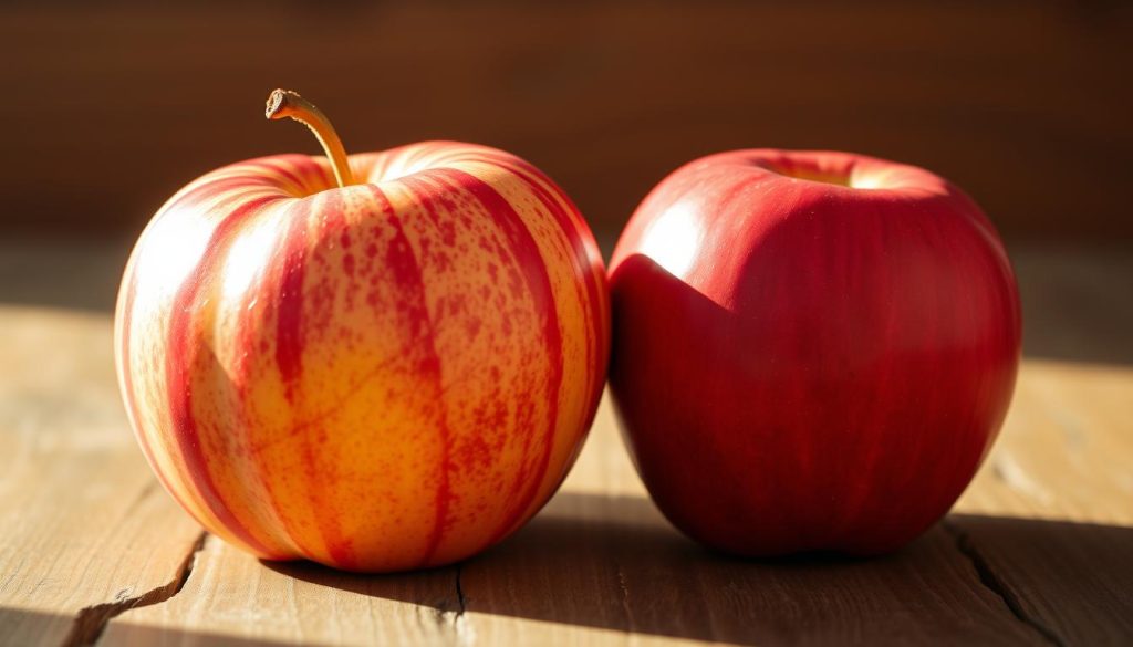 Gala vs Fuji apples