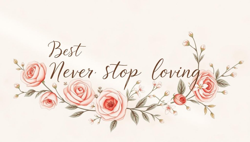 Never Stop Loving