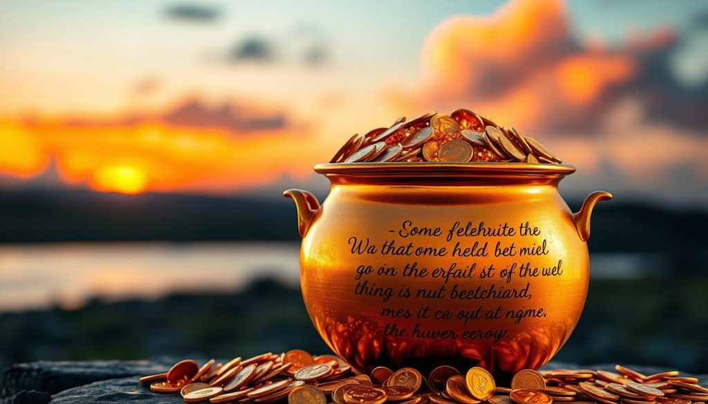 POT OF GOLD QUOTES