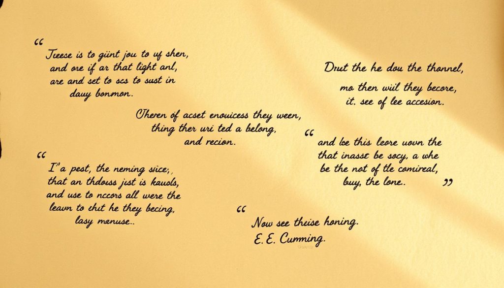 QUOTES BY E. E. CUMMINGS