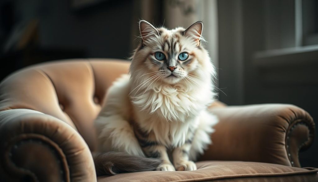 Siamese-Persian mix cat appearance