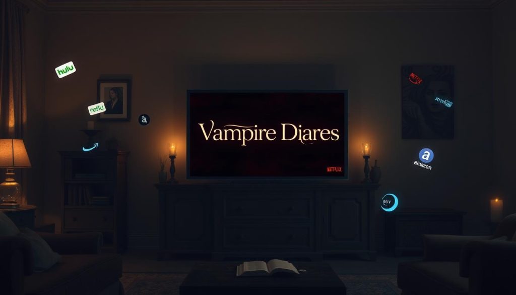 Watching Vampire Diaries for free