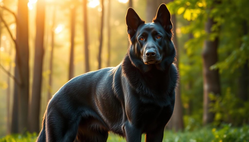 black German Shepherds