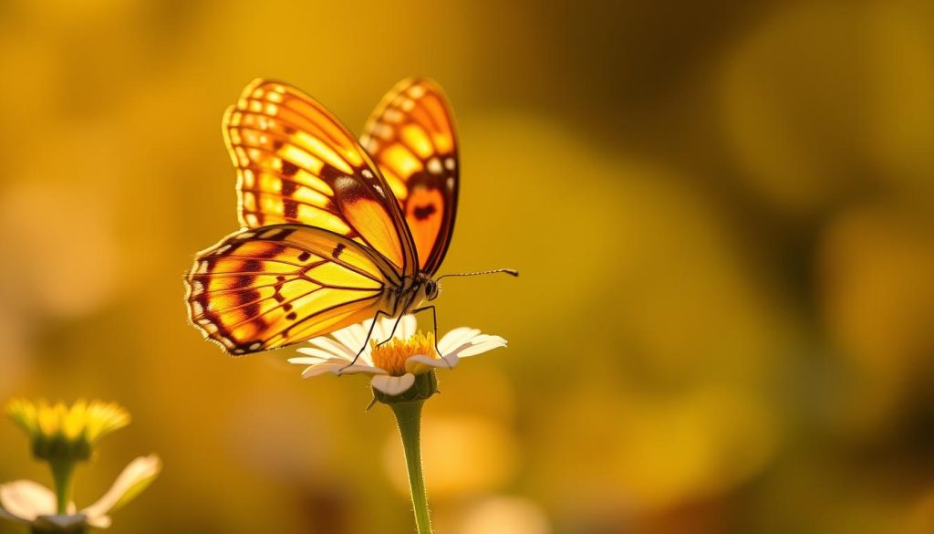 butterfly landing symbolism