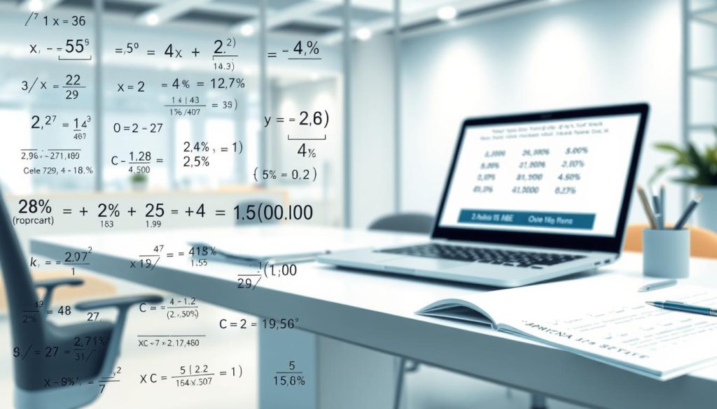 calculating percentage of percentages