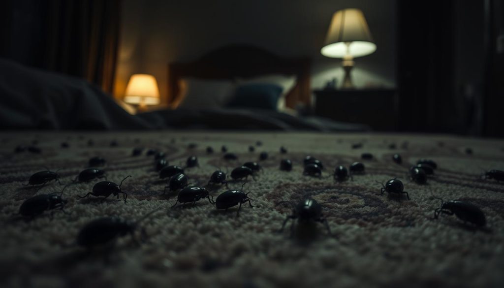 carpet beetles in bedrooms