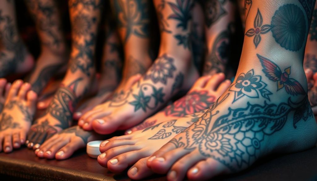 foot tattoo designs